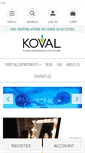 Mobile Screenshot of kovalinc.com